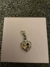 Judith Ripka Yellow Heart Charm picture
