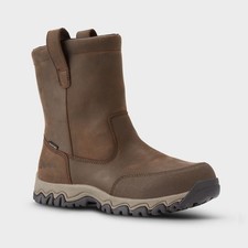 Duluth Wild Boar Insulated Pull On Boots Men's Waterproof Leather - picture