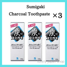 KOBAYASHI Sumigaki Charcoal Formula Cleaning Agent Toothpaste [100g×3] Mint picture
