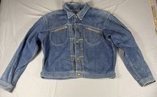 Vintage 50s Selvedge Type II denim Roebucks cowhand hercules Buttons picture
