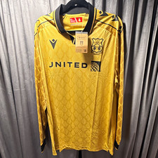 Macron Wrexham AFC  Long Sleeve  Soccer Jersey Mens 2XL New with tags picture