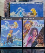 Final Fantasy X (PlayStation 2) & FF X-2 & FF X Music Cd, ALL CIB & GUIDE BOOK picture