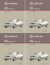 2006 Lexus LS 430 Factory Shop Service Manual picture