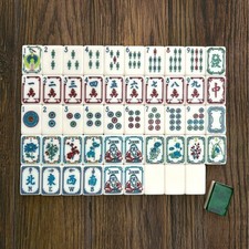 Winslow 1920 American Mahjong Tiles set 160 tiles + Free storage Bag Family Game picture