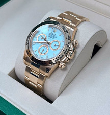 Rolex Cosmograph Daytona 40mm white Dial gold Bracelet Chronograph Tachymeter picture