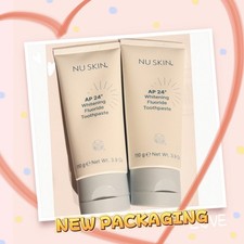 2X Nuskin Nu Skin AUTHENTIC AP24  Whitening Fluoride Toothpaste Exp 03/28 picture