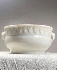 ANTIQUE CHINESE MING BLANC DE DEHUA PORCELAIN WHITE GLAZE CENCER BURNER picture