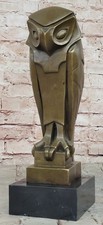  Bronze Owl in Art Deco style by Salvador Dali. Fine Collector edition sculpture picture