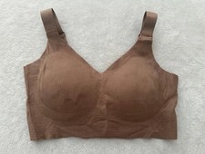 Women’s Seamless Full Coverage Bra M Coffee New picture
