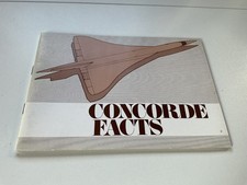 Concorde Facts Promotional Brochure BAC Aerospatiale September 1976 picture