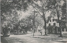 Carpenter Company No Reading MA Trolley Car Streetcar Tracks Postcard picture