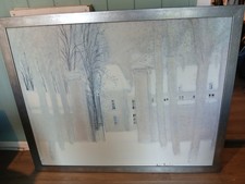 ANDRE BRASILIER LOUPEIGNE SOUS LA NIEGE Lithograph 49