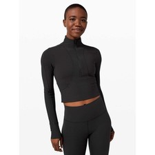 Lululemon Black Take it in Stride 1/2 Zip picture