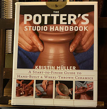 The Potter's Studio Handbook Pottery Ceramics Kristin Müller Hardcover YA Series picture
