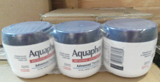 Aquaphor Advanced Therapy Healing Ointment Skin Protectant 14 oz/Lot of 3 picture