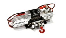 Billet Machined T8 Realistic High Torque Mega Winch for Scale Crawler 1/10 Size picture