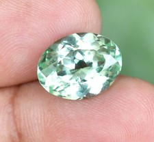 7.40 Ct Stunning Natural Amblygonite AGL Certified Oval Cut Burma Loose Gemstone picture