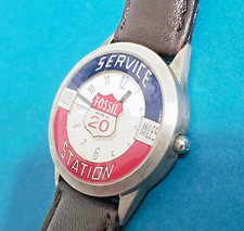 Vintage Fossil Watch ~ Service Station ~ Road Trip picture