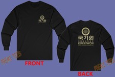 Kukkiwon Taekwondo Headquarters Men's Black Size S-3XL picture