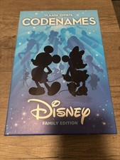 Codenames Disney Family Edition Board Game USAopoly Complete Gently Used picture