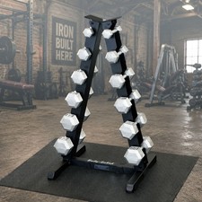 Body-Solid 5-30 lb. Hex Dumbbell Package with Rack picture