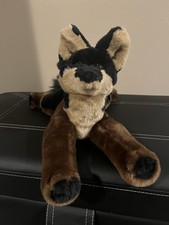 Windstorm The Wolf Pup Ooak Handmade Plush  picture