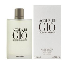 ACQUA DI GIO BY GIORGIO ARMANI 6.7 OZ Eau De Toilette Spray New & Sealed picture