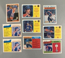 Wayne Gretzky Vintage 9x Card Lot 1982-83 O-Pee-Chee + 84-85 - Most NM-MT picture