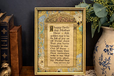 Antique 1926 Buzza Motto Print 
