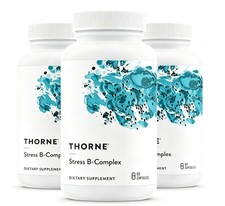 Thorne Basic B Complex 60 capsules x 1/2/3-Pack (Total 60 caps) Exp 05/2028 US picture