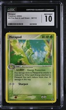 Metapod 39/112 CGC 10 Ex Fire Red & Leaf Green VTG 04 Graded Card Pokemon Slab picture
