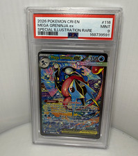 Mega Greninja ex 116/086 Special Illustration Rare Chaos Rising Holo EN picture