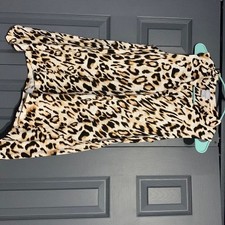 Chico’s Cheetah V neck Tank Top. Size: S A2 picture