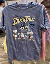 Disneyland Duck Tales 40th Scrooge McDuck, Huey, Louie & Dewey T-Shirt ALL SIZE picture