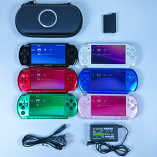 Sony PlayStation PSP 3000 | New Shell | Battery + Charger + Case | US SELLER picture