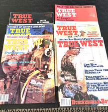Vintage Lot Of 6 Rare True West Magazines 1992,1996,1976,1990,1993 & 1981 picture