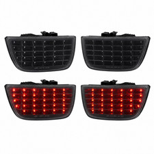 For 2010-2013 Chevy Camaro Black Housing LED Tail Lights Lamps Sequential Signal picture