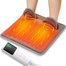 Electric Heated Foot Warmers, Double Layer 16x16 | Warmth for Men & Women picture