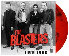 The Blasters - The Blasters Live 1986 - Transparent Fire Orange & Black Vinyl (E picture