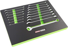 23994 16PC Combo  Set, Metric  Set 6Mm-22Mm, Posi Grip Wrenches, Heat Treated St picture