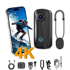 SJCAM Mini 4K Action Camera Portable Body Cam Helmet Cam for Cycling Vlog Travel picture