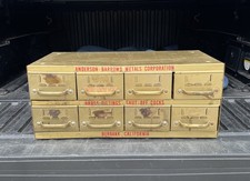 Equipto 8 Drawer Metal Cabinet Anderson-Barrows Metals Corporation  picture