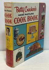 Vtg 1961 Betty Crocker New Picture Cook Book 1st Edition 3rd Print 5-Ring Binder picture