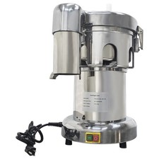 USED Commercial Fruit and Vegetable Juicer Machine 750W Stainless Steel Electri picture