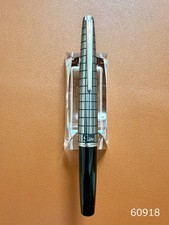 PILOT Fountain Pen Elite Black checks Nib-F 14k-585 H478 Vintage Made in 1978 picture