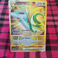 The Pokémon Company Pokemon TCG Serperior VSTAR Silver Tempest Secret FA Holo EN picture