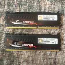 G.SKILL Sniper 8GB (2x4GB) DDR3-1866 PC3-14900 DIMM Intel XMP UNTESTED picture