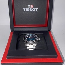 Tissot Seastar 1000 Powermatic 80 Watch Turquoise Gradient Dial T120807A picture