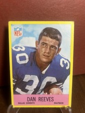 1967 Philadelphia - Dan Reeves #58 - Dallas Cowboys ROOKIE picture