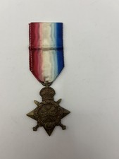 WW1 British Army Named and Numbered 1914-15 Star Medal Leicestershire Regiment  picture